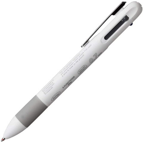 4 FUNCTIONS PEN 0.7MM WHITE