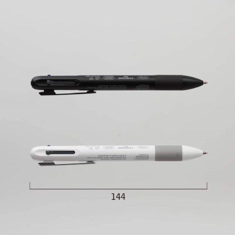 4 FUNCTIONS PEN 0.7MM WHITE
