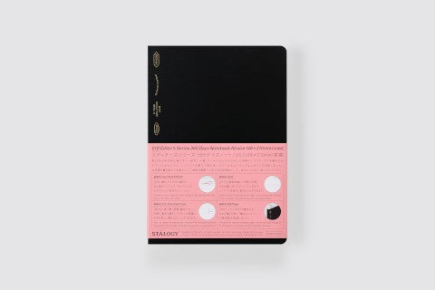 365 DAYS NOTEBOOK LINED A5 BLACK