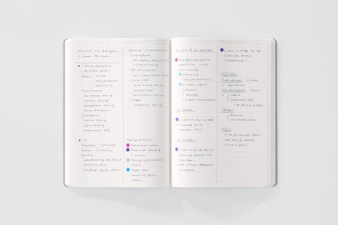 365 DAYS NOTEBOOK LINED A5 BLACK
