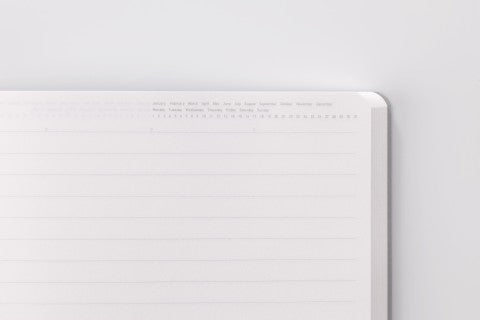 365 DAYS NOTEBOOK LINED A5 BLACK
