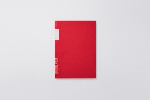 STANDARD NOTEBOOK RED