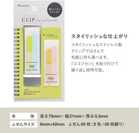CLIP COCO FUSEN STICKY NOTES LIME RS (CF-7009)