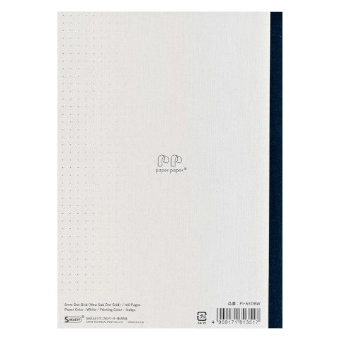 IROFUL SOFT COVER NOTEBOOK 160 P A5 WHITE 5MM DOT GRID