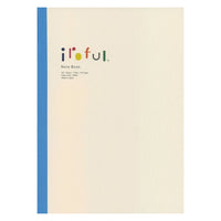 IROFUL SOFT COVER NOTEBOOK 96 P A5 WHITE BLANK