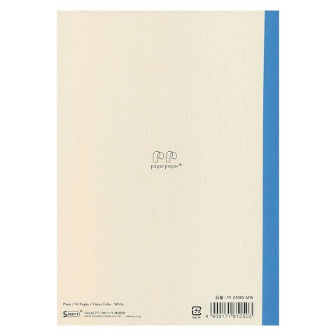IROFUL SOFT COVER NOTEBOOK 96 P A5 WHITE BLANK