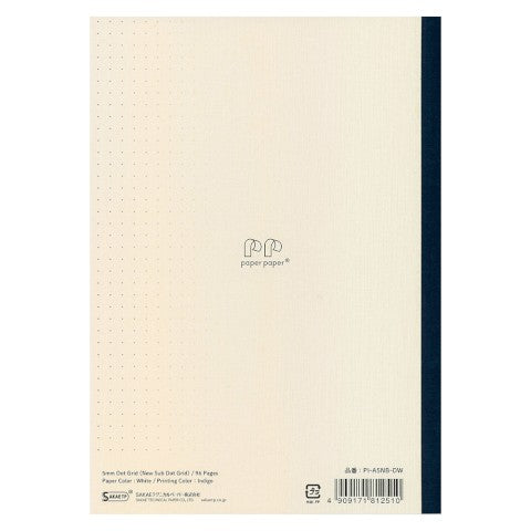 IROFUL SOFT COVER NOTEBOOK 96 P A5 WHITE 5MM DOT GRID