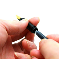 OHTO DUDE FOUNTAIN PEN REFILL 6PCS BLACK