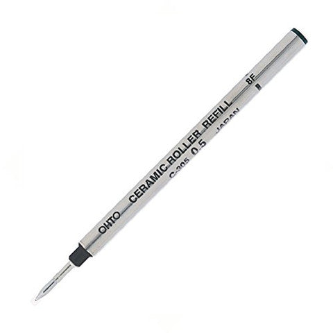 OHTO C-305P CERAMIC ROLLERBALL PEN REFILL 0.5MM BLACK