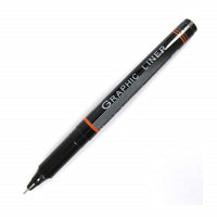 OHTO GRAPHIC LINER NEEDLE POINT DRAWING PEN PIGMENT INK 005 0.3 MM BLACK INK