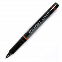 OHTO GRAPHIC LINER NEEDLE POINT DRAWING PEN PIGMENT INK 02 0.5 MM BLACK INK