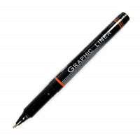 OHTO GRAPHIC LINER NEEDLE POINT DRAWING PEN PIGMENT INK 10 1.5 MM BLACK INK