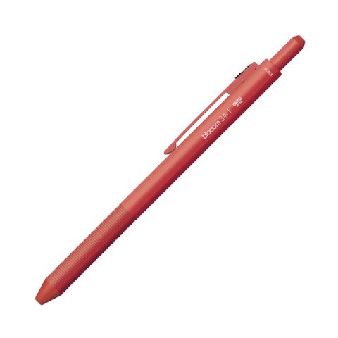 OHTO MULTI FUNCTION PEN BLOOM 3 IN 1 RED