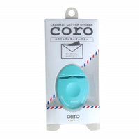 CORO CERAMIC LETTER OPENER BLUE