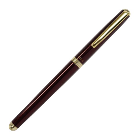 OHTO FOUNTAIN PEN FF02 MIDDLE BARREL GOLD WINE