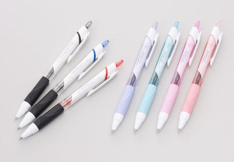 JETSTREAM 0.5MM HANGING PACKAGE WHITE INK:BLACK (OIL INK)