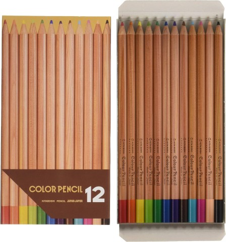 KITABOSHI 12 COLOR PENCILS 11205