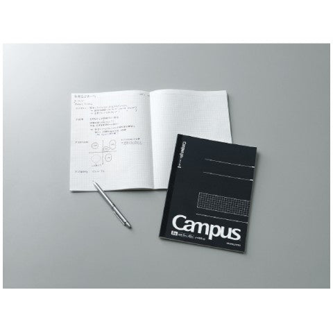KOKUYO CAMPUS NOTEBOOK 5MM GRID B5 40 SHEET BLACK