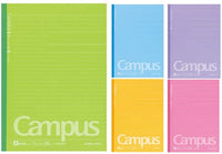 KOKUYO CAMPUS NOTEBOOK DOTTED LINE B5 6MM RULE 30 SHEET 5 COLOR PACK