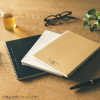 <N>KOKUYO SOFT RING NOTEBOOK DOTTED GRID 5MM B5 80 SHEET CLEAR