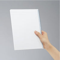 CAMPUS SOFT RING NOTEBOOK B5 40 SHEETS 6MM DOTTED LINE BLUE