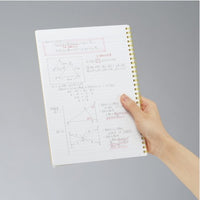 CAMPUS SOFT RING NOTEBOOK B5 40 SHEETS 6MM DOTTED LINE BLUE