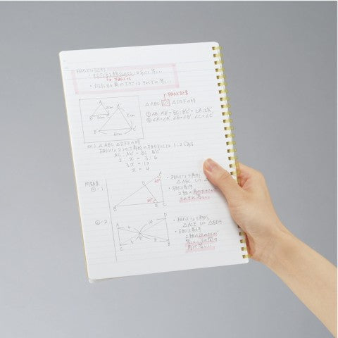 CAMPUS SOFT RING NOTEBOOK B5 40 SHEETS 6MM DOTTED LINE BLUE