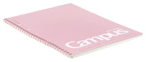 CAMPUS SOFT RING NOTEBOOK B5 40 SHEETS 6MM DOTTED LINE PINK
