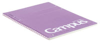 CAMPUS SOFT RING NOTEBOOK B5 40 SHEETS 6MM DOTTED LINE PURPLE