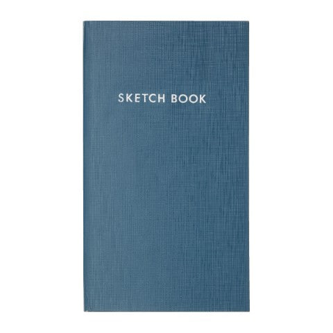 FIELD NOTEBOOK SKETCH BOOK 3MM GRID GRAYISH BLUE