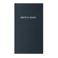 FIELD NOTEBOOK SKETCH BOOK 3MM GRID CHARCOAL BLACK