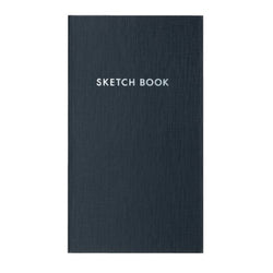 FIELD NOTEBOOK SKETCH BOOK 3MM GRID CHARCOAL BLACK
