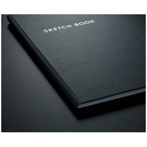 FIELD NOTEBOOK SKETCH BOOK 3MM GRID CHARCOAL BLACK