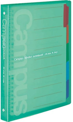 CAMPUS SLIDE BINDER MIDDLE TYPE B5 GREEN
