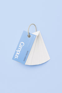 CAMPUS WORD CARDS WITH BAND BLUE