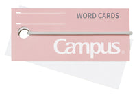 CAMPUS WORD CARDS WITH BAND PINK
