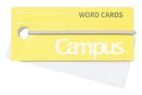 CAMPUS WORD CARDS WITH BAND YELLOW