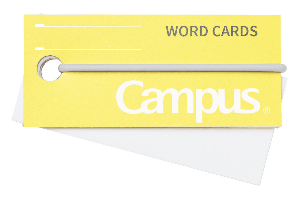 CAMPUS WORD CARDS WITH BAND YELLOW