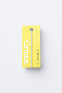 CAMPUS WORD CARDS WITH BAND YELLOW