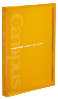 CAMPUS SLIDE BINDER MIDDLE TYPE B5 ORANGE