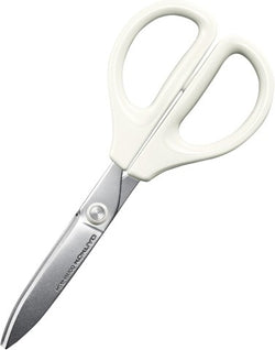 SCISSORS SAXA GLUELESS WHITE