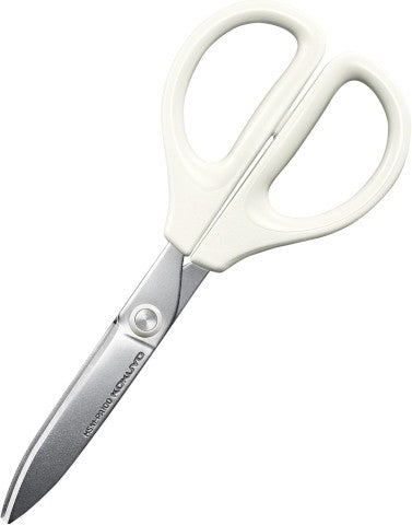 SCISSORS SAXA GLUELESS WHITE