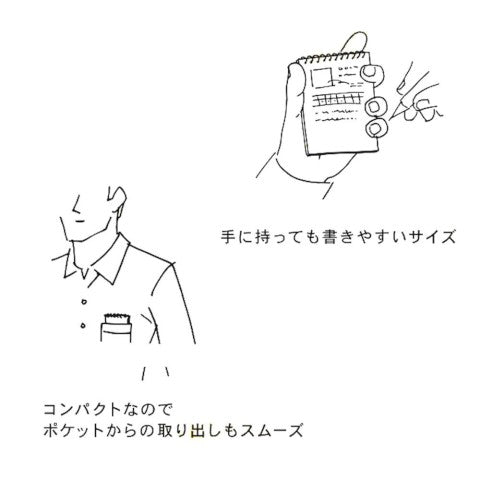 A7 STICH MEMO PAD GRID 5MM