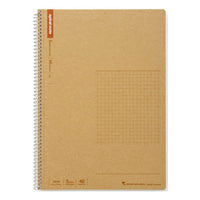 SPIRAL NOTEBOOK BASIC B5 GRID 5.0MM 40 SHEETS