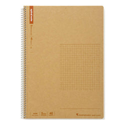 SPIRAL NOTEBOOK BASIC B5 GRID 5.0MM 40 SHEETS