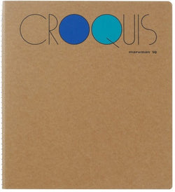 CROQUIS SKETCHBOOK SQ - 7.2 X 6.5 IN - WHITE PAPER - 52.3 GSM - 100 SHEETS