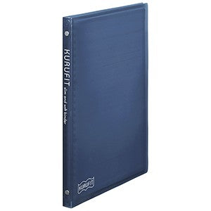 MARUMAN KURUFIT BINDER - B5 - 26 RINGS - BLUE
