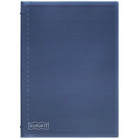 MARUMAN KURUFIT BINDER - B5 - 26 RINGS - BLUE