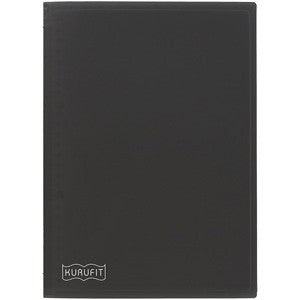 MARUMAN KURUFIT BINDER - B5 - 26 RINGS - BLACK