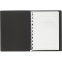MARUMAN KURUFIT BINDER - B5 - 26 RINGS - BLACK